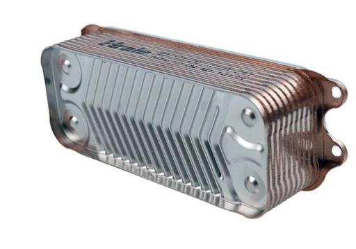 Пластинчат топлообменник с 12 пластини, съвместим с Vaillant BulexVCW.VSC.VUW 0020020018 Thema Condens F25/30-A.B /F30/35