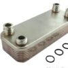 Пластинчат топлообменник с 12 пластини, съвместим с Vaillant Turbomax Plus VUW-240-3.5 VUW 242-3.5