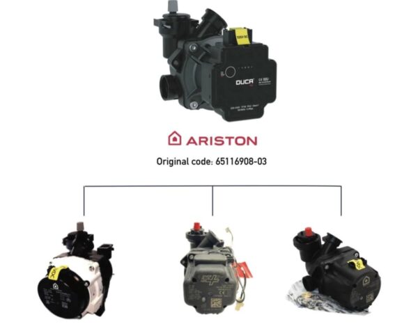 7 Циркулационна помпа DUCA за Ariston BPE2 AL, TEX-AR NFSL 15-70, 325 V DC